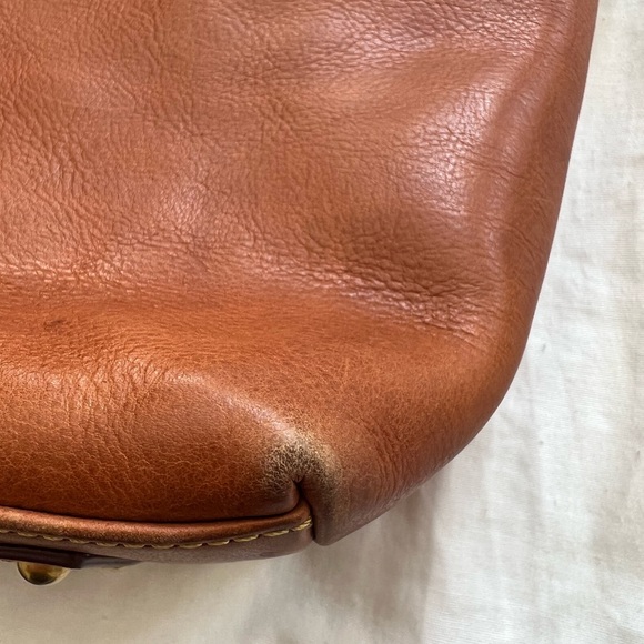 Dooney & Bourke Florentine Leather Small Dixon Hobo in Natural - Picture 10 of 10